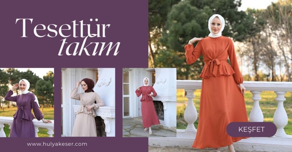 tesettür ikili takım