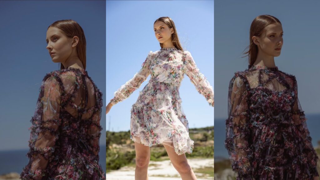 Çiçekli Mini Elbise Nasıl Kombinlenir? 